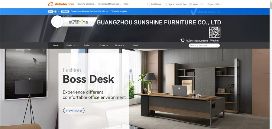  Guangzhou Sunshine Furniture